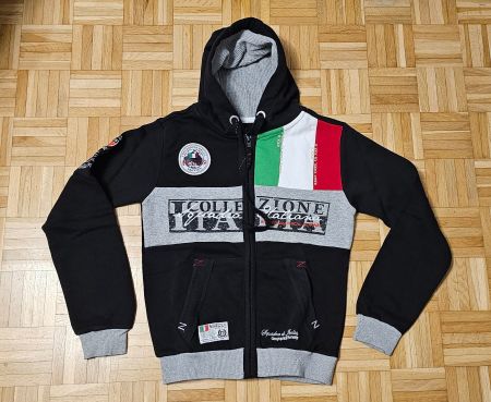 Italia Jacke Geographical Norway, S rot od. schwarz, L grau