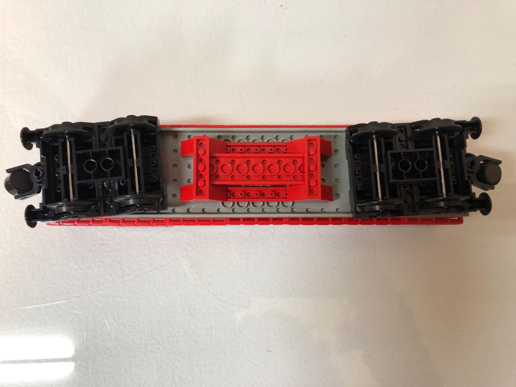 Lego Kit di costruzioni: LEGO 4543 - Tractor Flatbed 9V Eisenbahn Tieflader Waggon – Usato da Brunnen venduto da Allerwaren 3