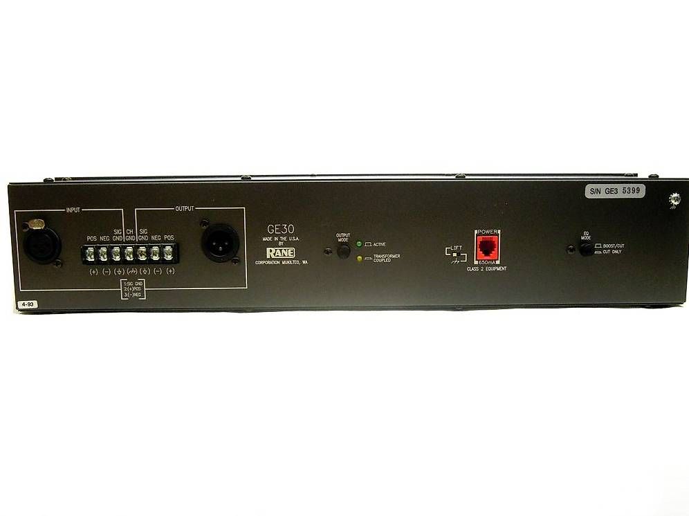 Console di mixaggio: RANE GE30 [ID 1008] – Usato da St. Gallen venduto da RR_SonicDesign 1