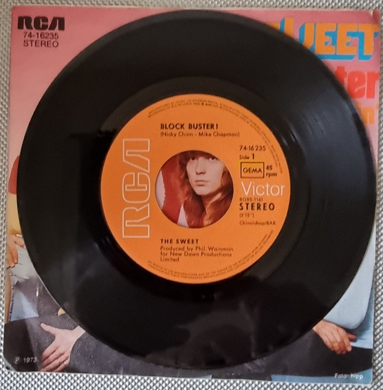 Dischi in vinile: THE SWEET - BLOCK BUSTER - SINGLE – Usato da Greifensee venduto da scharmant 2