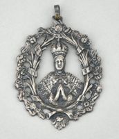 Anhänger Silber Nuestra Senora del Sagrario Toledo
