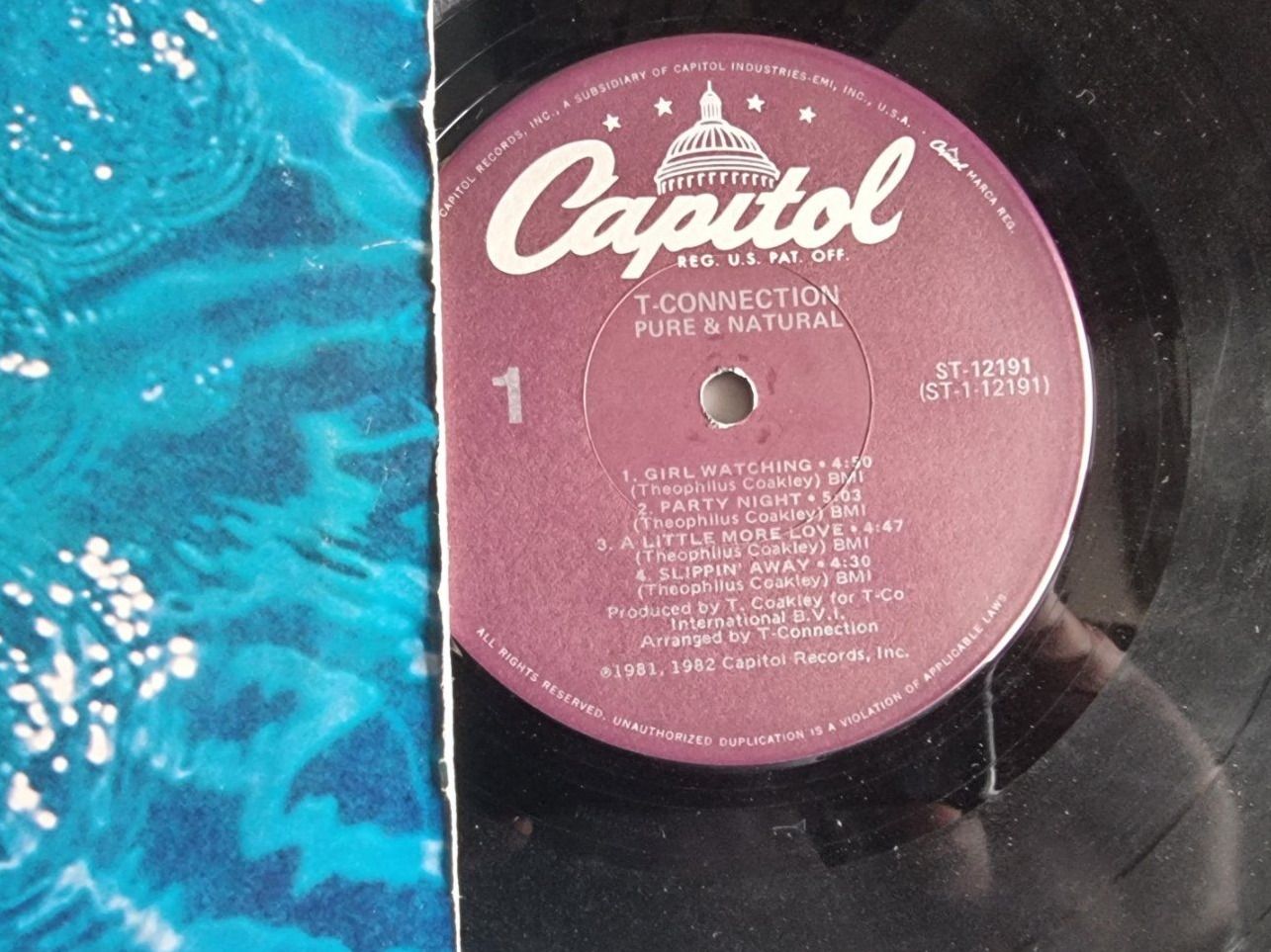 Dischi in vinile: LP T-Connection – Pure & Natural – Usato da Schaffhausen venduto da Kellerrassel 1