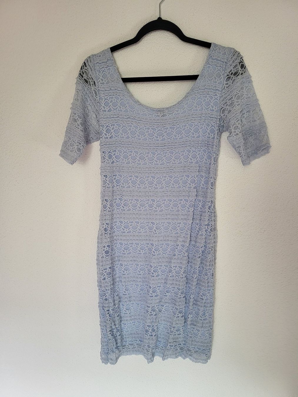 Kleider: Spitzenkleid hellblau Gr. 38 – Gebraucht aus Au SG von SElena89 1