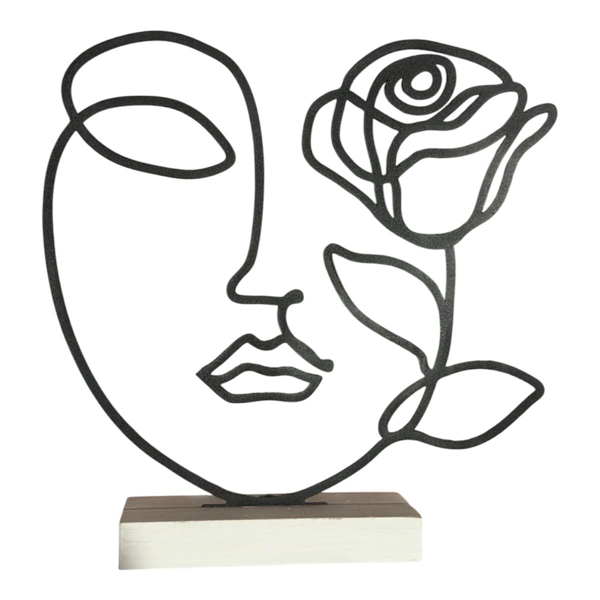 Alle Dekorationen: Décoration visage avec rose – Neu (gemäss Beschreibung) aus Morges von rclm