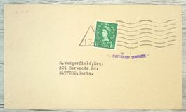 TR69 Enveloppe + Timbre England 19xx