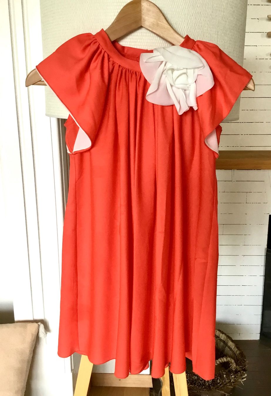 Il Gufo Kleider & Röcke: *IL GUFO* Party Kleid orange 8 Y – Gebraucht aus Pully von Surflime