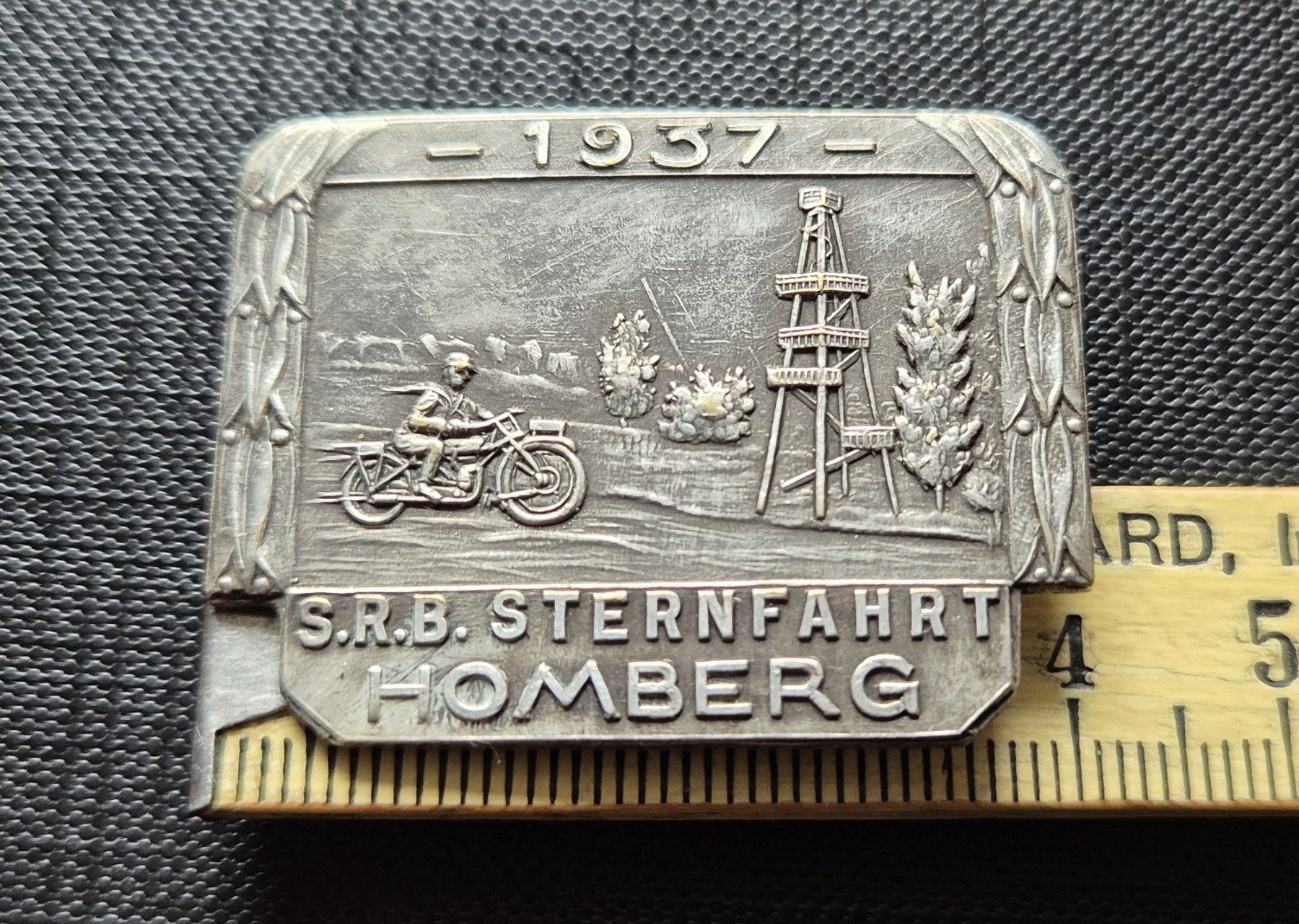 Placchette & Badge: SRB Sternfahrt 1937 Homberg – Usato da Zürich venduto da brinkosos 2