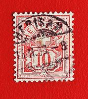 WERTZIFFER 61 A VOLLSTEMPEL HERISAU APPENZELL 1893