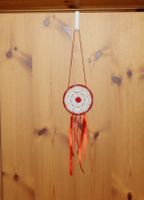 Traumfänger Windspiel Dekoration Ø 12cm rot NEU