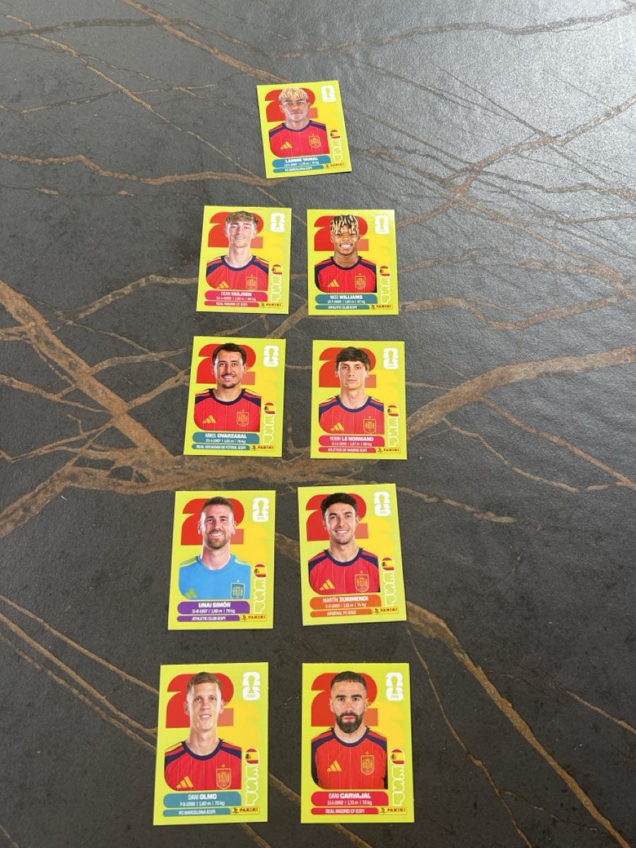 Panini Carte collezionabili: Panini Spanien inkl Lamine Vamal – Nuovo (secondo la descrizione) da Rorschach venduto da flickflauder12