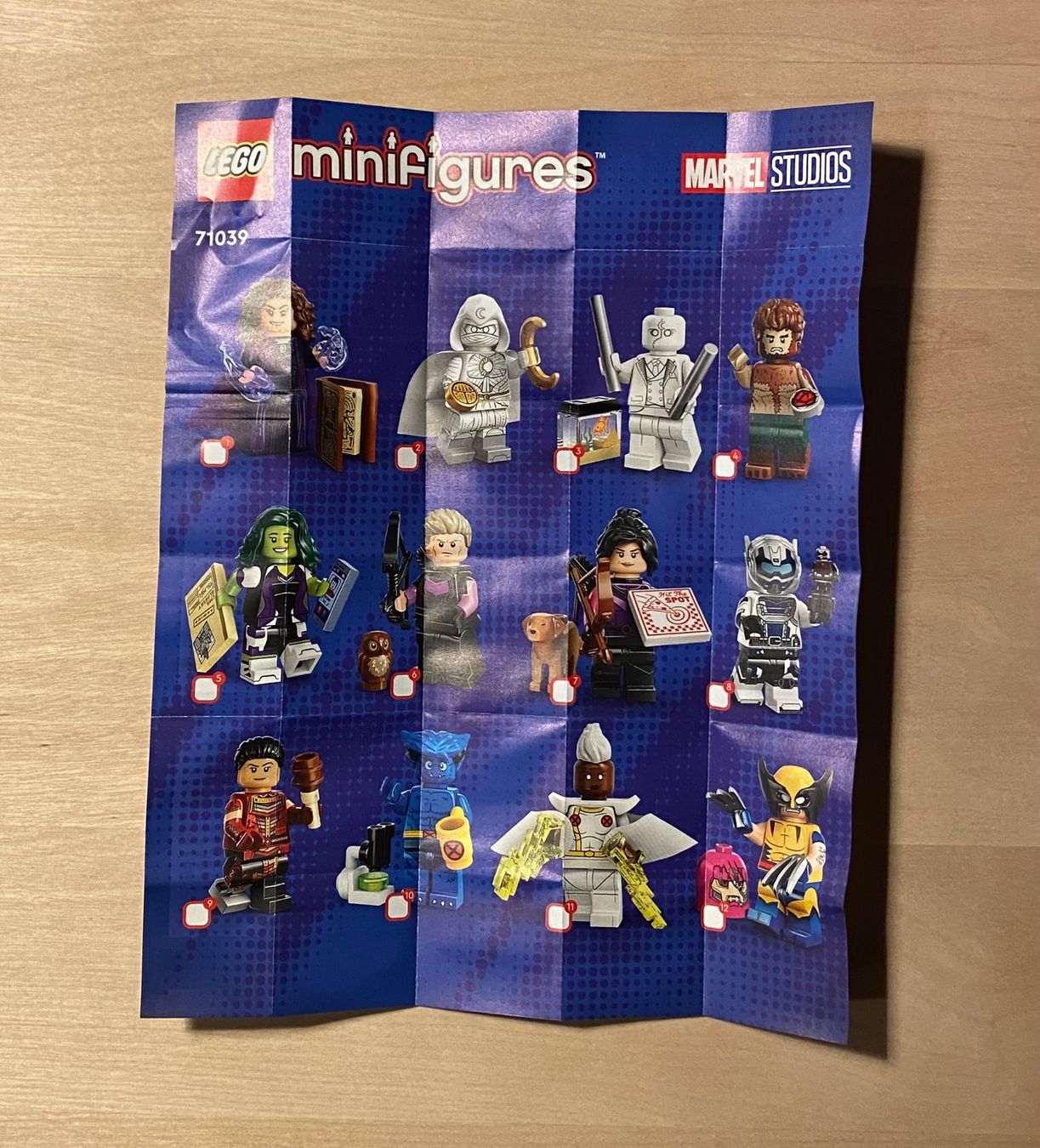 Lego Statuette: Lego 71039 - Marvel Studios - Minifigur - Nr.3 - Mr. Knight – Nuovo (secondo la descrizione) da Aarau venduto da Ahoffa 2