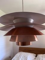 Skandinavische 70er Mid Century Pendelleuchte Lampe