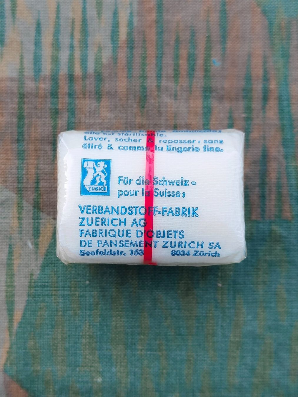 Schweizer Armee Armi bianche: Elastische Gaze-Binde 4 cm – Usato da Bauma venduto da SwissMilitaria