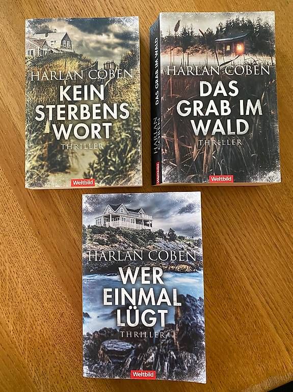 Bücher: 3 Thriller von Harlan Coben – Gebraucht aus Pratteln von Siri04
