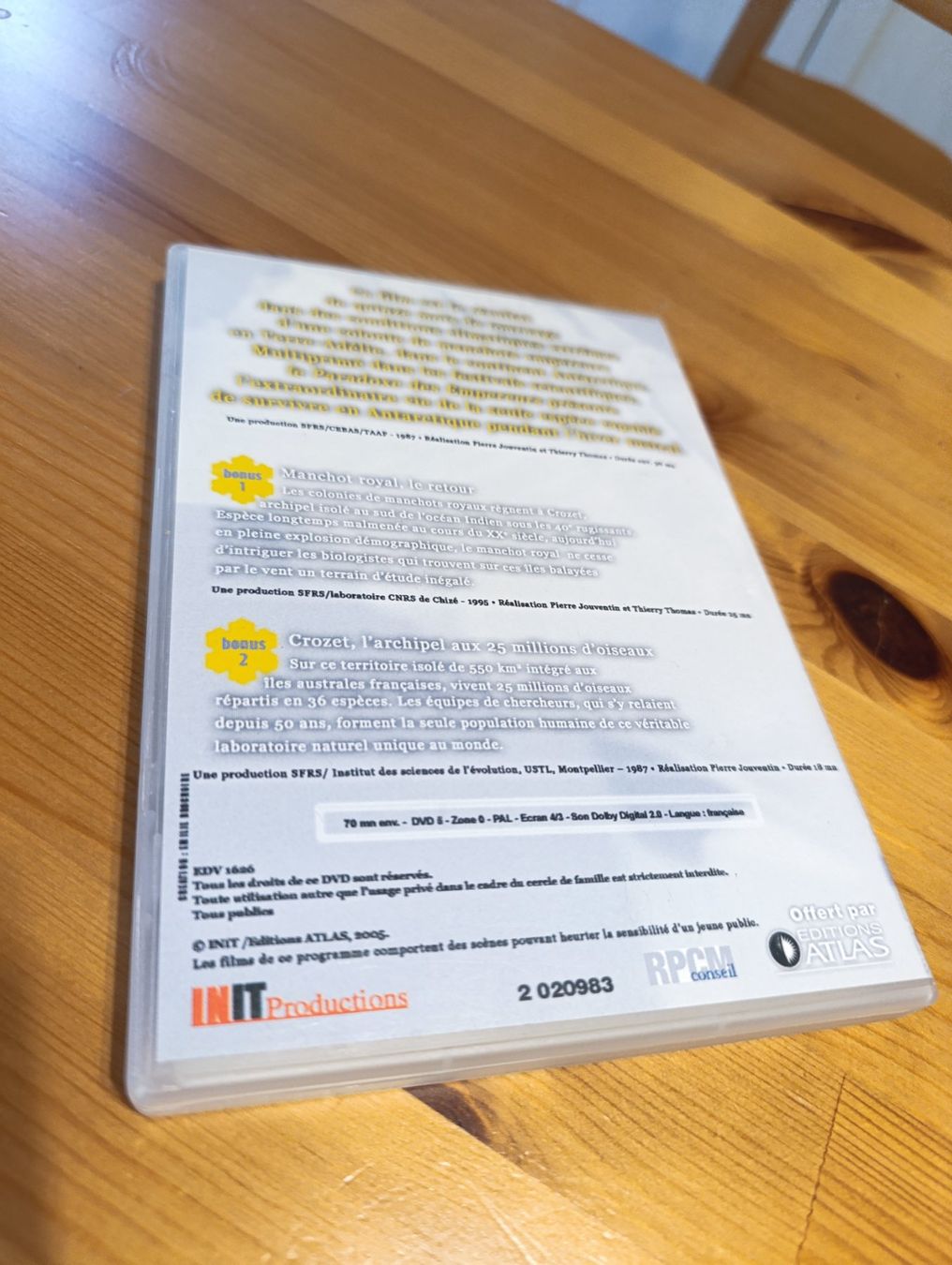 Tutti i DVDs: Le paradoxe des empereurs DVD – Usato da Prangins venduto da Timband 1