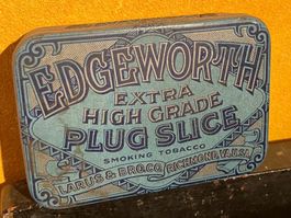 Blechdose Tabak Edgeworth Richmond USA Boite ancienne Tabac