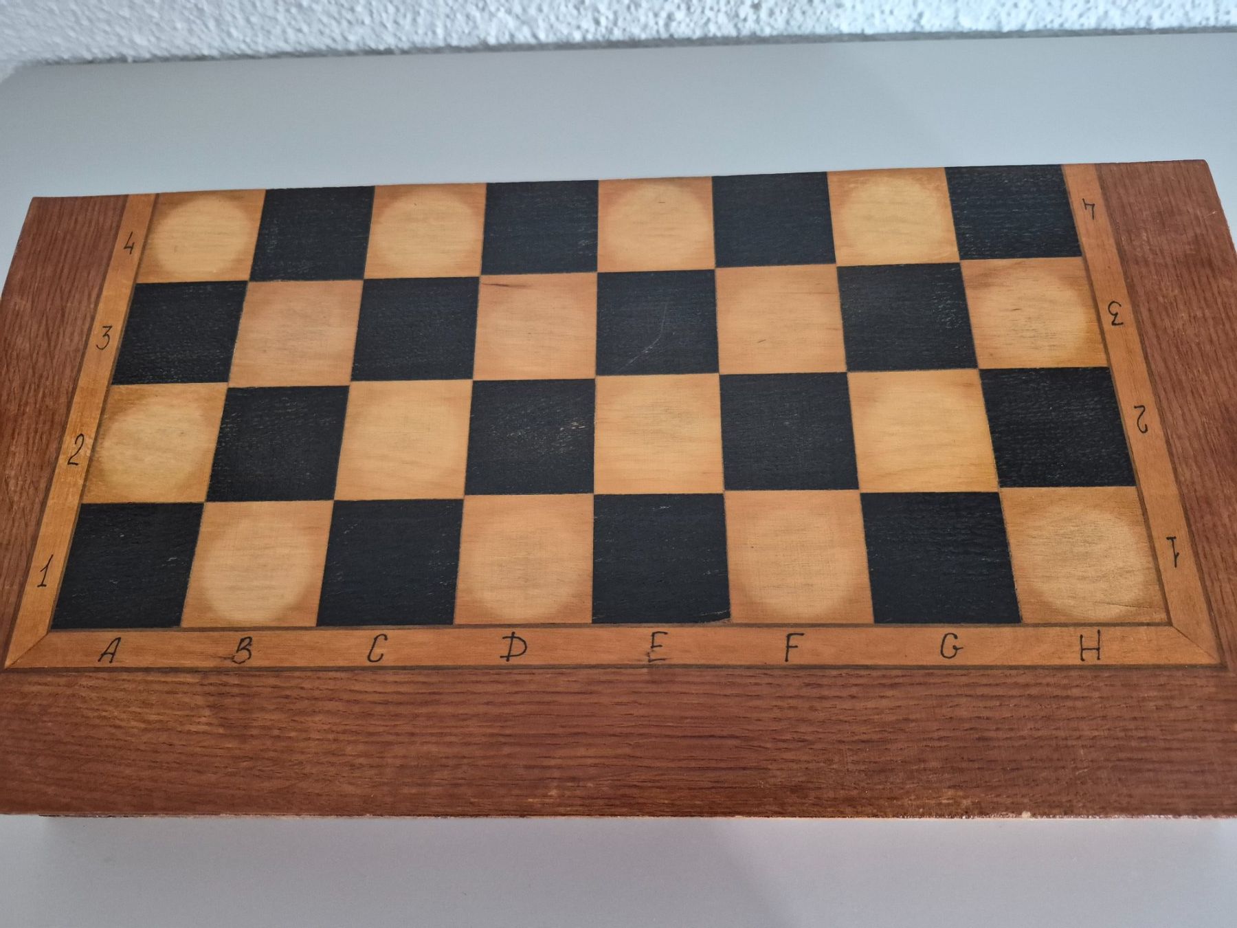 Spiele: Schachspiel Holz Figuren – Gebraucht aus Ennetbürgen von thb_b66b 3