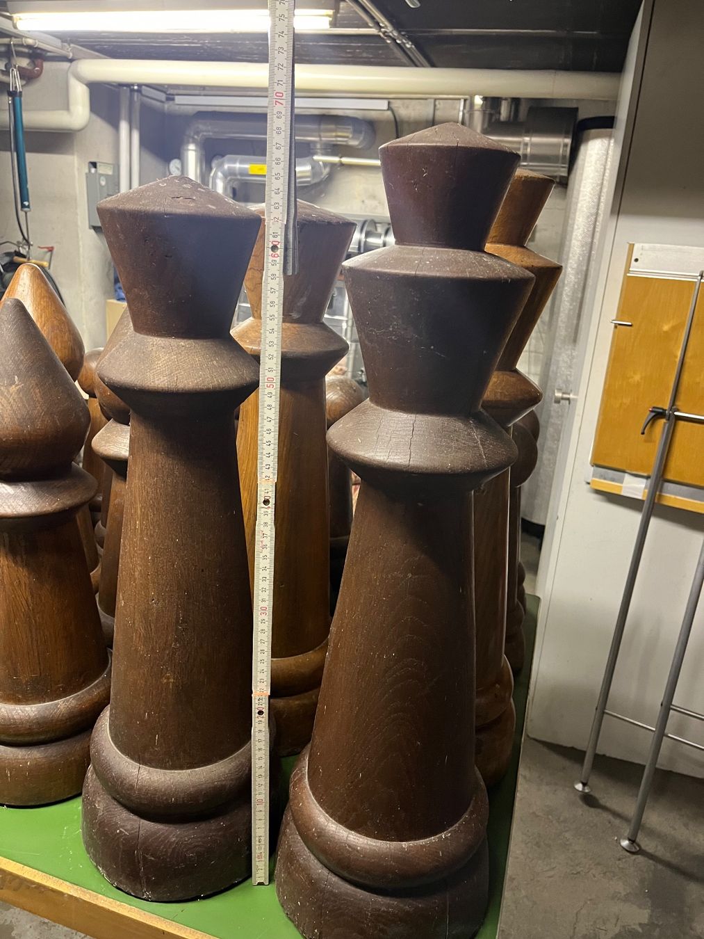 Jeux: Gartenschach, grosse Holzfiguren – D'occasion à Zürich par artvoll 3
