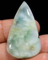 Cabochon L-3488 – Hemimorphit 37X22X5mm – 31 Karat