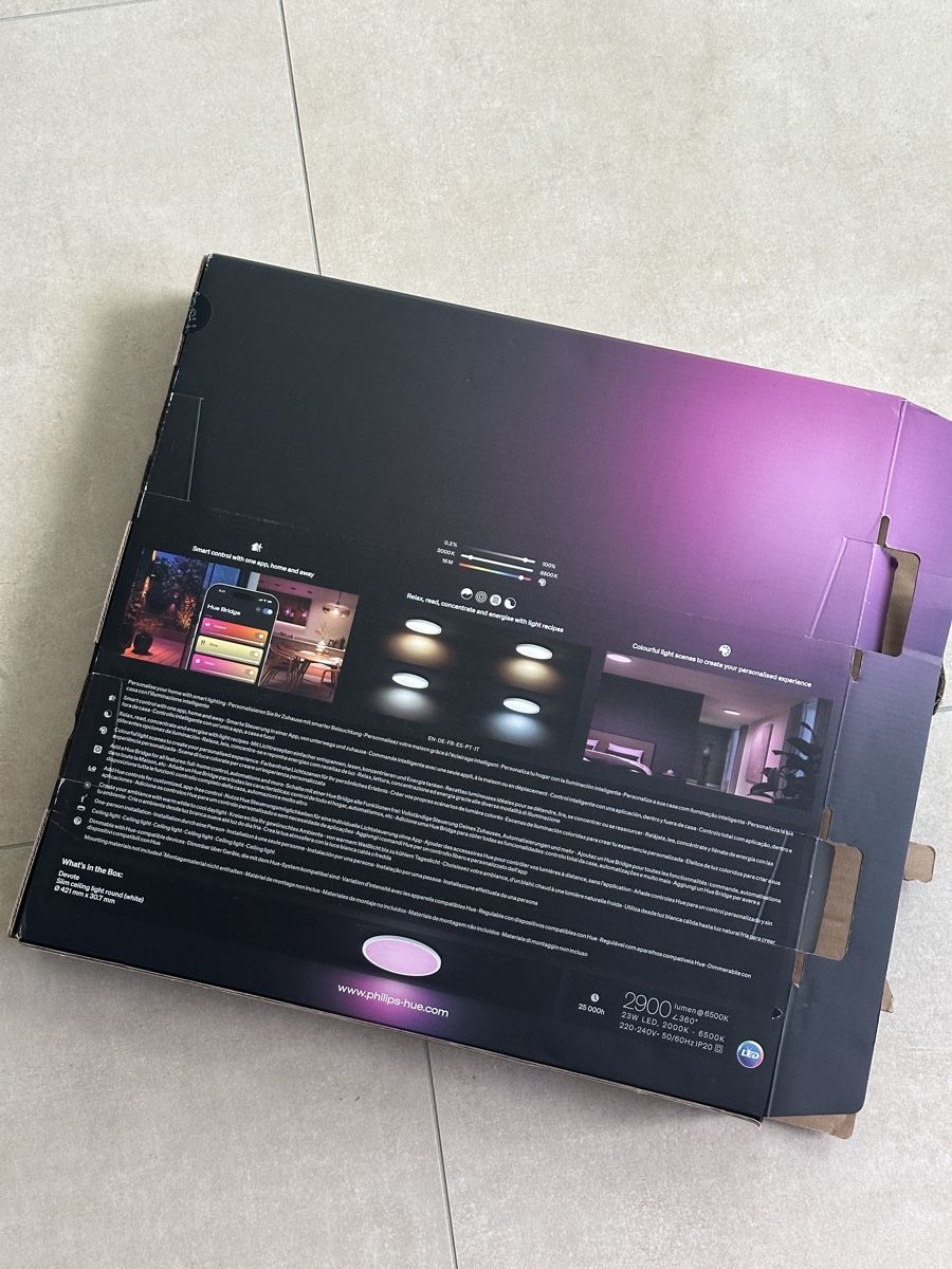 Philips Lustres & lampes de plafonds: Philips Hue Devote Deckenlampe – Neuf (Voir description) à Wetzikon ZH par jennixrk 4