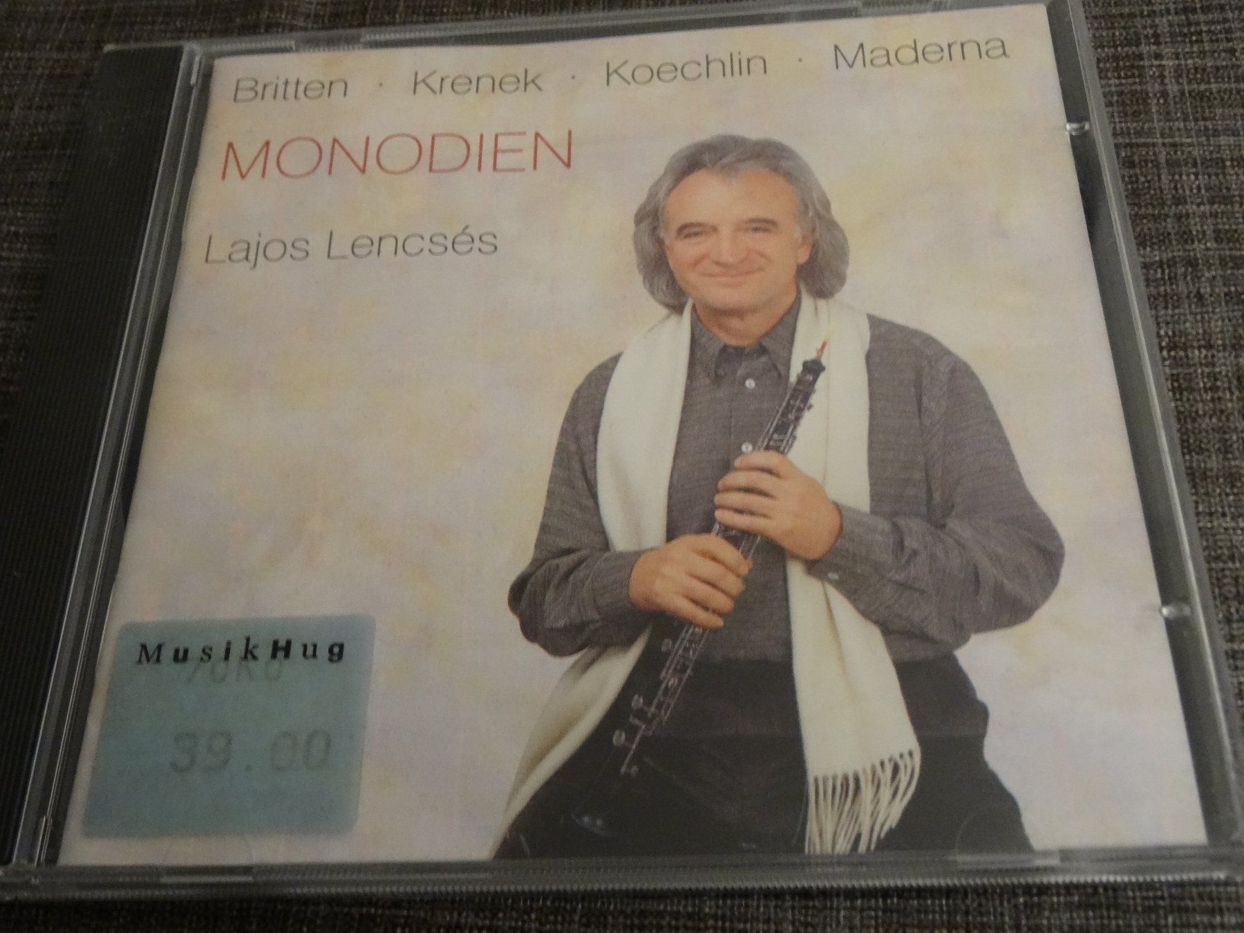 CD: Lajos Lencses - Monodien CD – Usato da Olten venduto da Disc-Ausverkauf