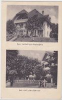 Buchegg SO Lüterswil 2 Bildk. Bad u Spar-u Leihkasse , 1920