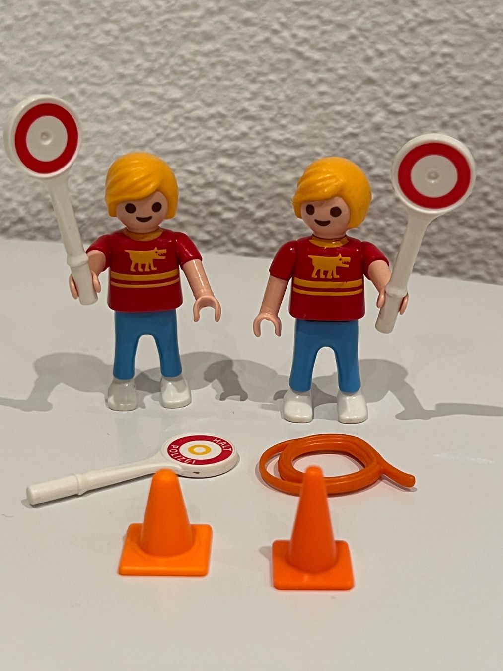 Playmobil Giocattoli: Playmobil Figuren Set: Zwillinge / Verkehrsschule – Usato da Brunnen venduto da Dirza78