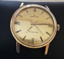 Certina Bristol 195 Handaufzug Vergoldet Herrenuhr 36.5mm