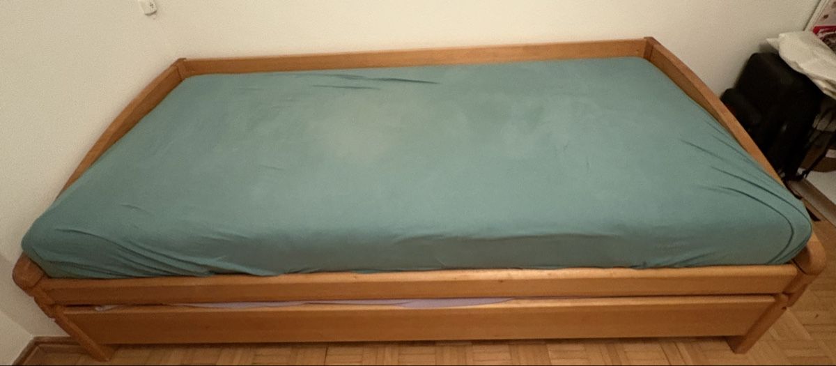 Lits: Klapp-holz Bett – D'occasion à Basel par nad_8ll7 1