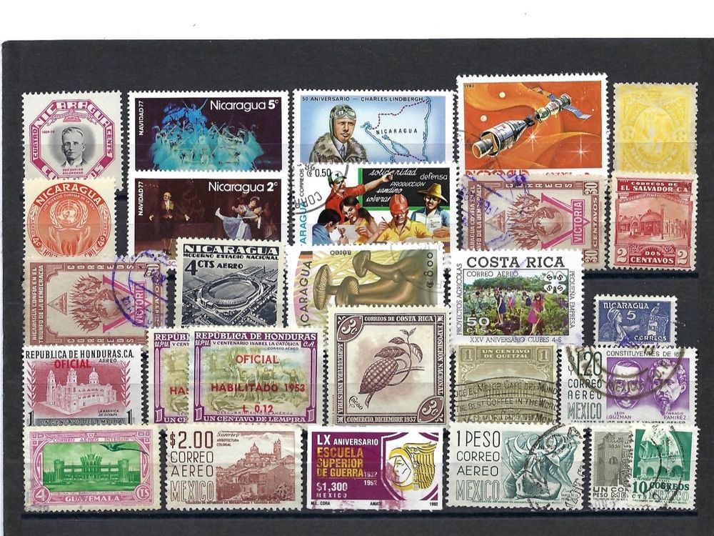Prophila Collection Amerika Briefmarken – 200 Verschiedene Marken Aus Mittelamerika, Sammler-Set