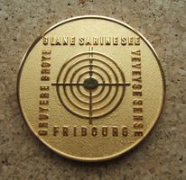 SCHÜTZENMEDAILLE FREIBURGER KANTONAL SCHÜTZENVEREIN