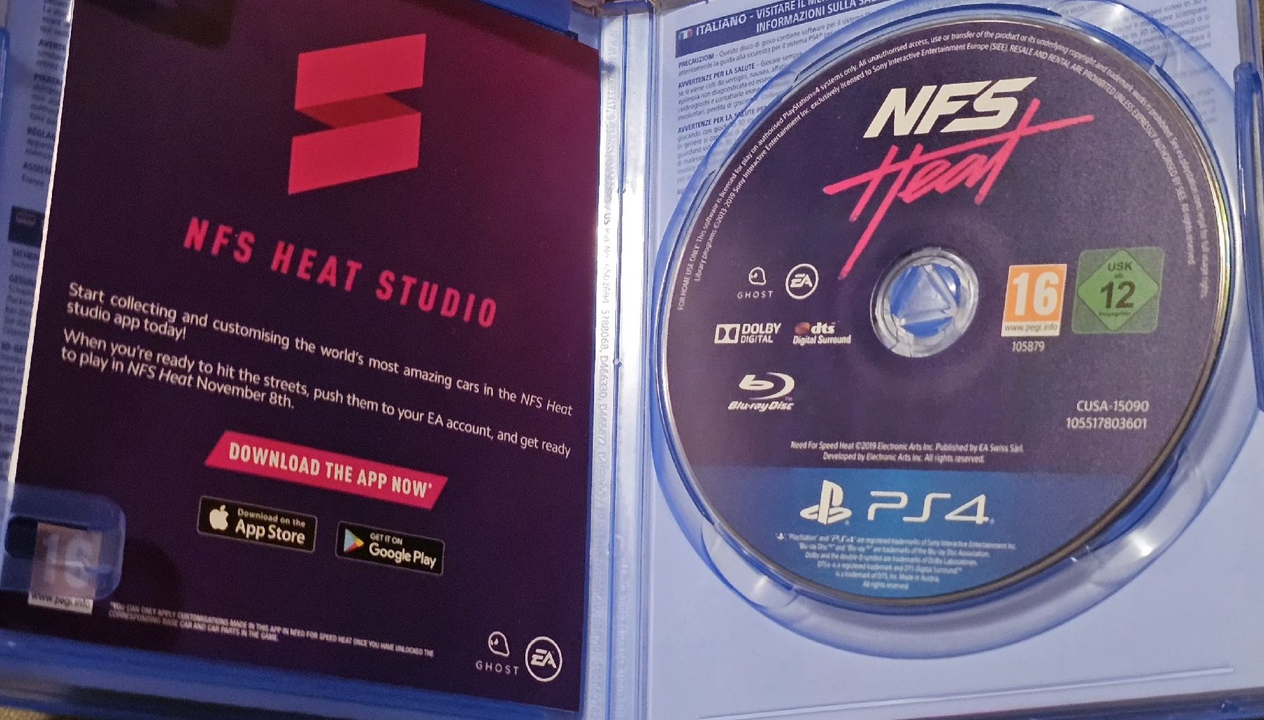 Sony Spiele: NFS HEAT für PS4 – Gebraucht aus Wolfhausen von _Yc_91_ 1