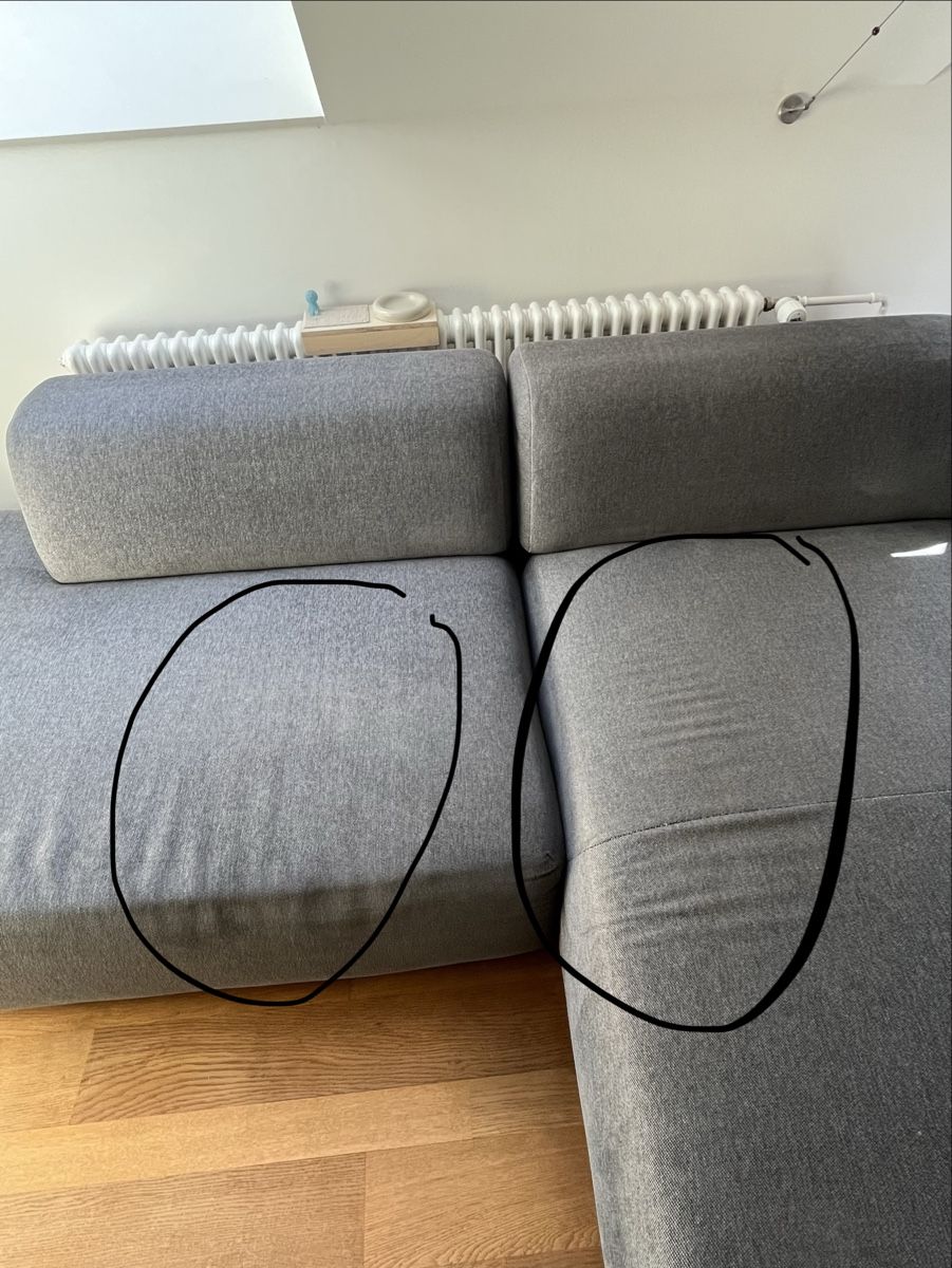 Divani: Grosses Mycs Pyllow Sofa, Anthrazit – Usato da Biel/Bienne venduto da nurrund 4