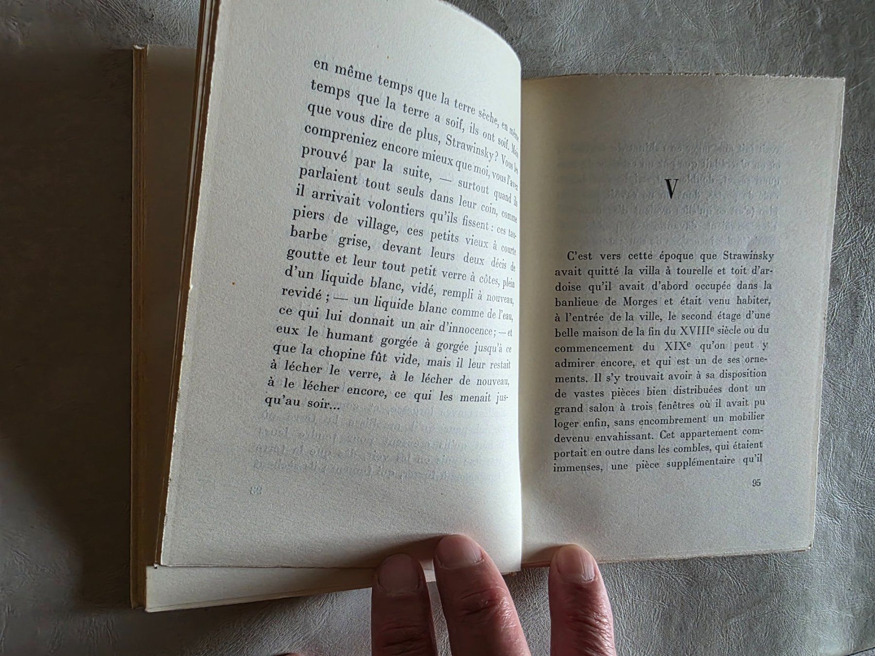 Libri: C.F. Ramuz - Souvenirs sur Igor Strawinsky - Mermod 1946 – Usato da Walterswil BE venduto da Lonitti 5