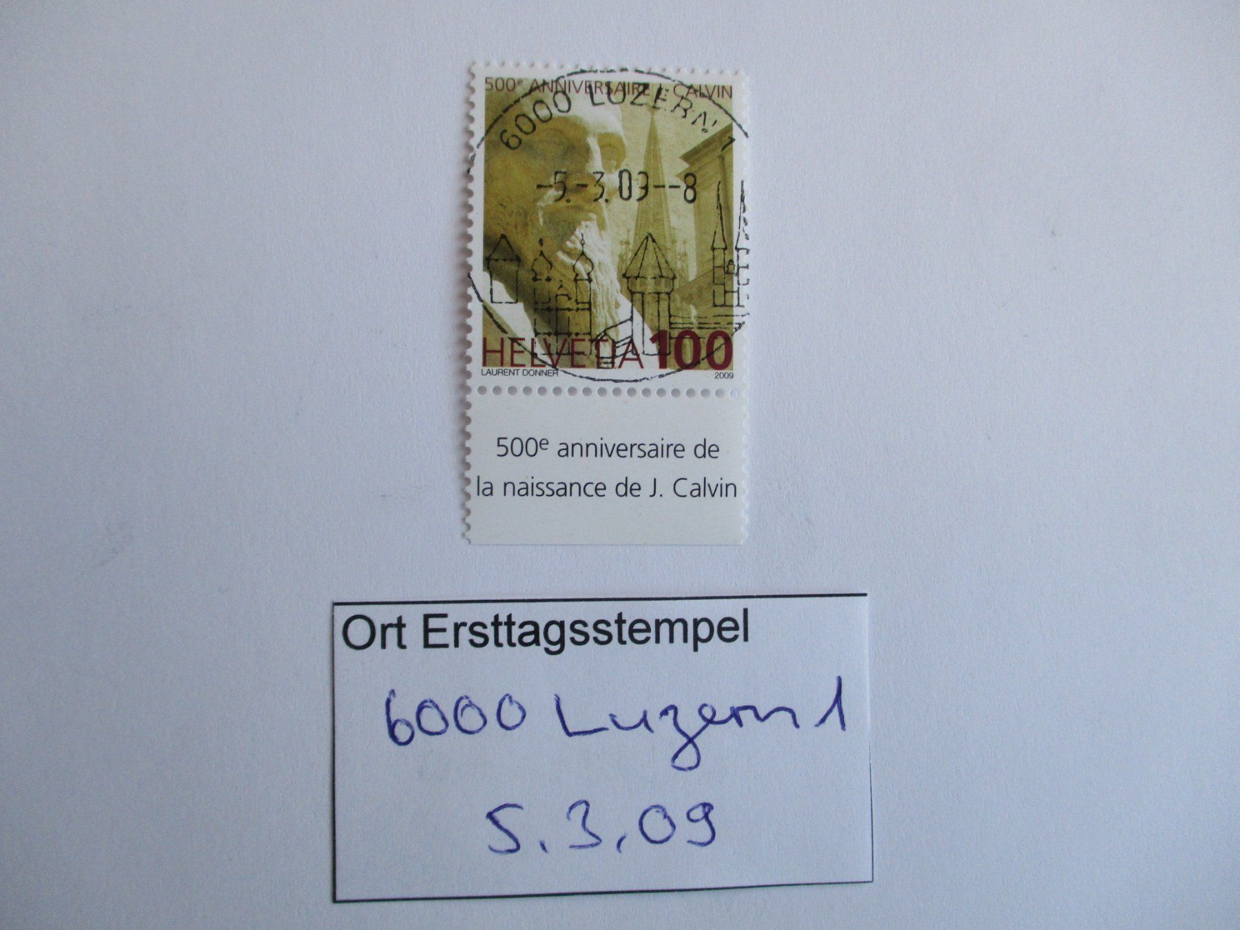 Tous les timbres: Voll Ort Ersttagsstempel 6000 Luzern 1 – D'occasion à Langnau b. Reiden par Aktuell88