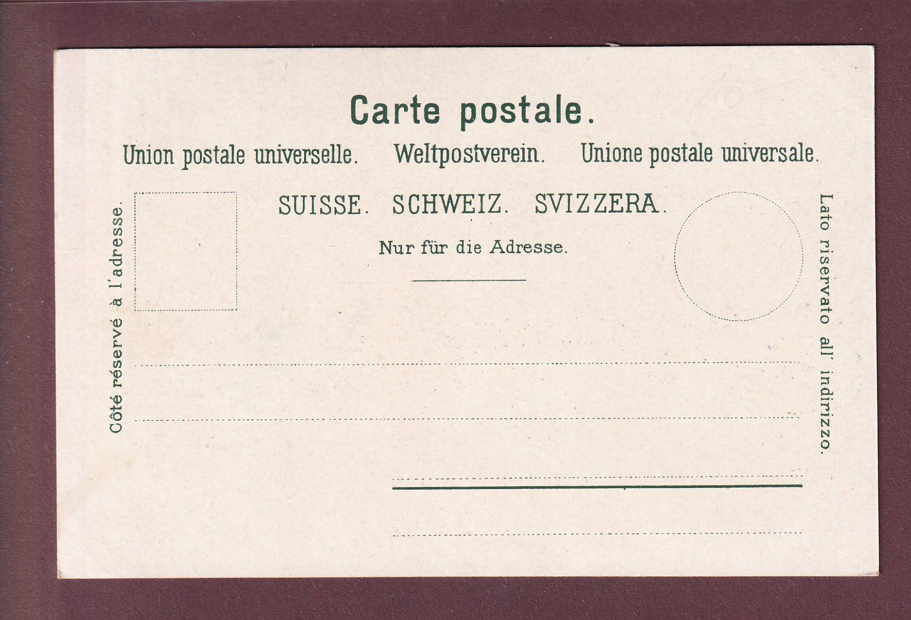 Ansichtskarten: BELLINZONA – Gebraucht aus Pully von nicecards 1