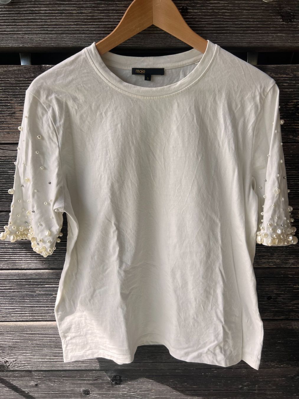 Maje T-shirt: Tshirt Maje taille 3 – Usato da Eysins venduto da oli_fc6r