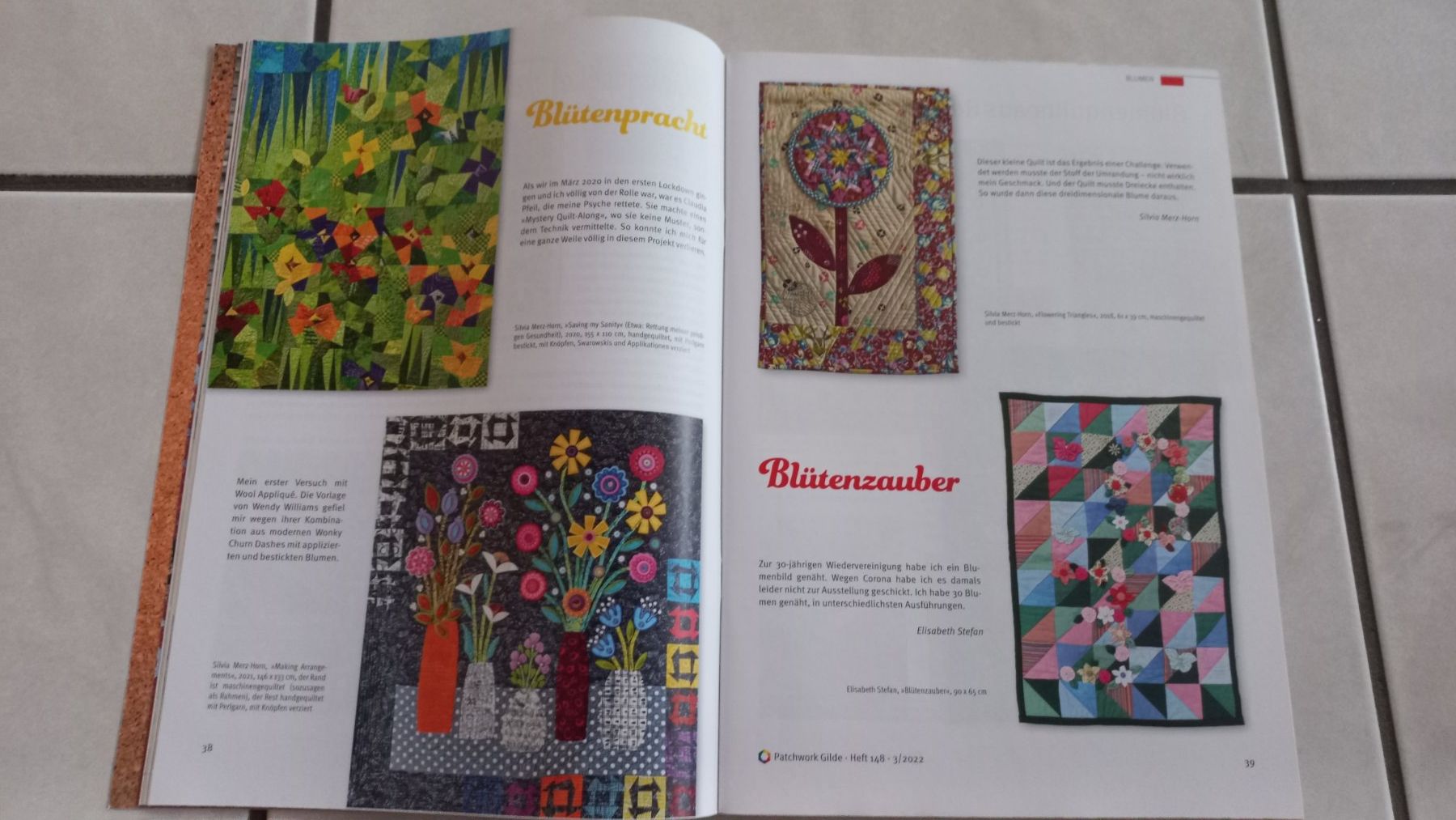 Riviste & Magazine: Patchwork Gilde Magazine: Quilts & Textile Kunst (2Stk) – Usato da Winistorf venduto da acreativ4 4
