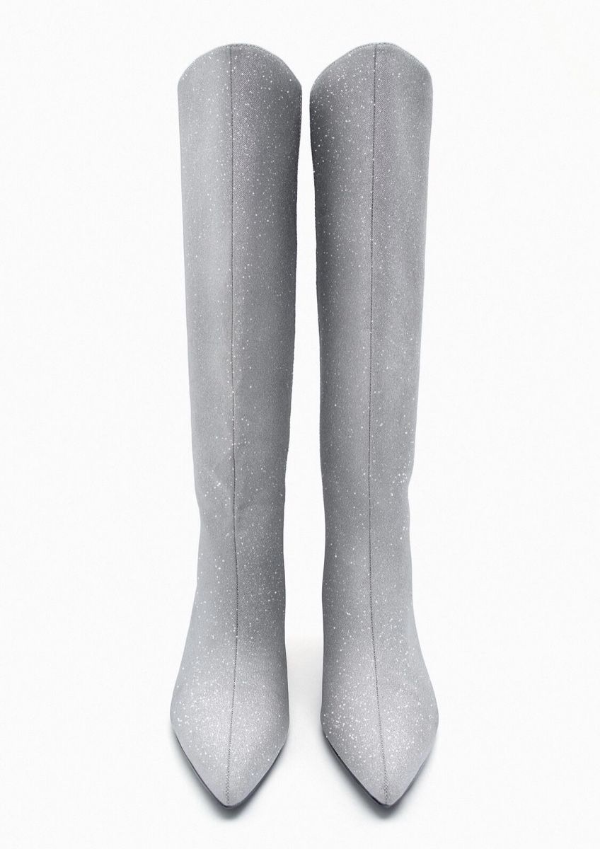 Zara Scarpe da donna: Bottes argentées Zara neuves – Nuovo e nell'imballaggio originale da Lutry venduto da tat_2zxq 1