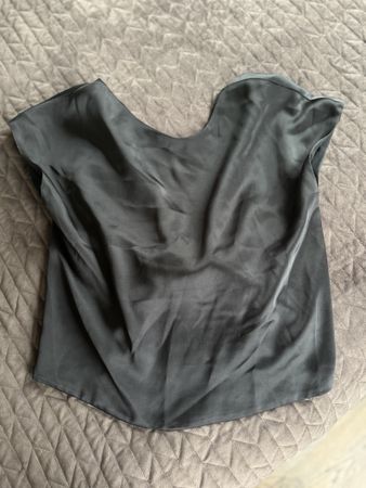Elegante Bluse in Anthrazit - Zeitlos & Stilvoll S