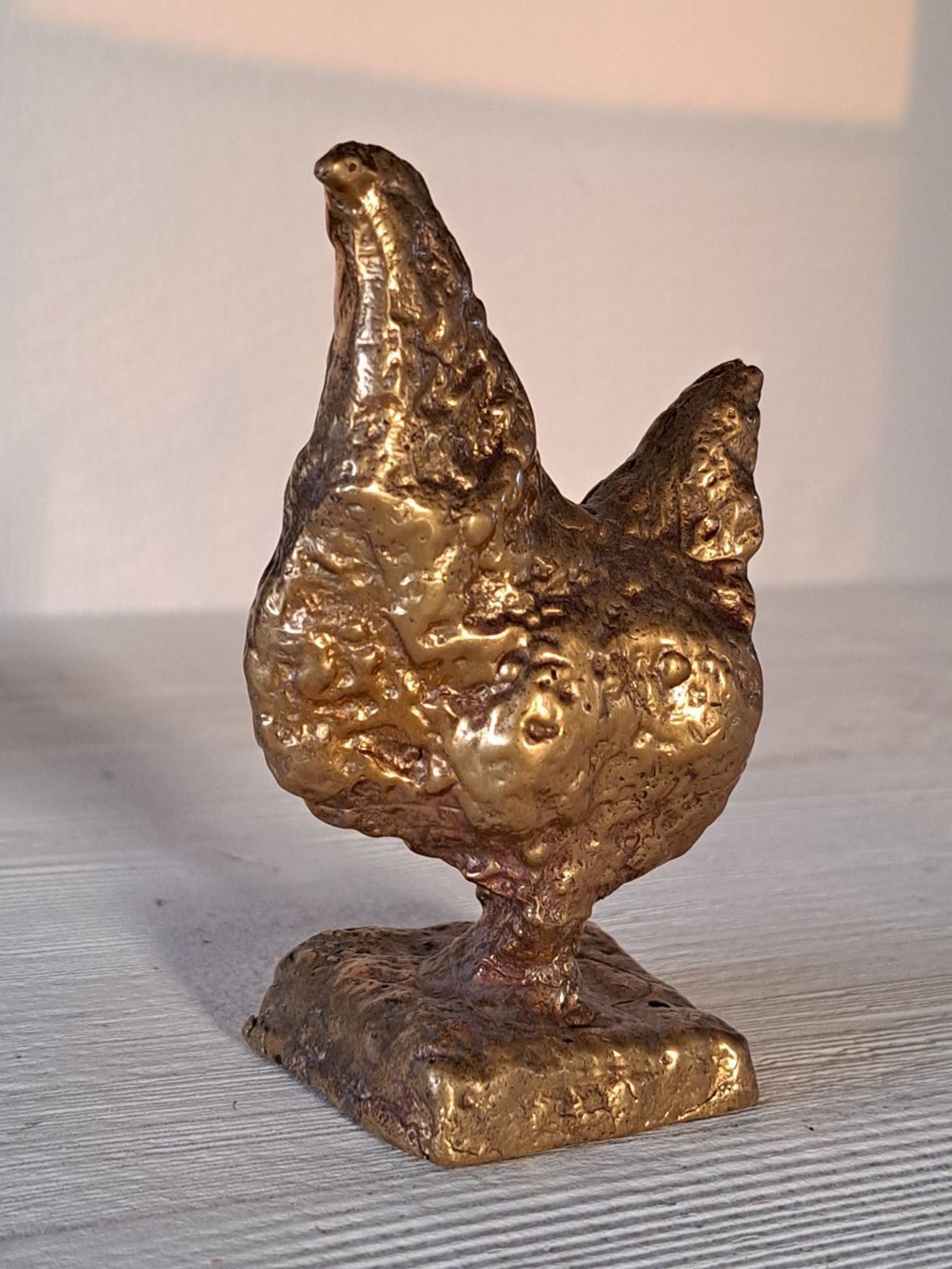 Sculture & Statue: Chicken, Bronze, Skulptur, Giovanni Nicolini – Usato da Thun. venduto da countrygirl12