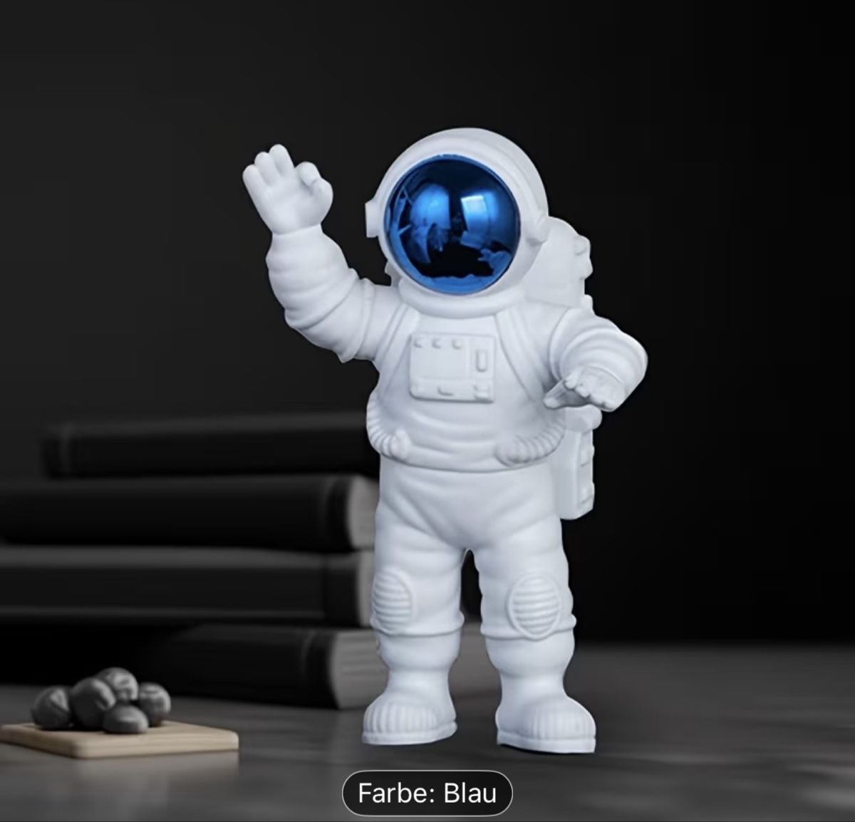 Statuette: Astronaut Figur Neu, Blau,  10 cm – Nuovo (secondo la descrizione) da Basel venduto da Zomeg 4