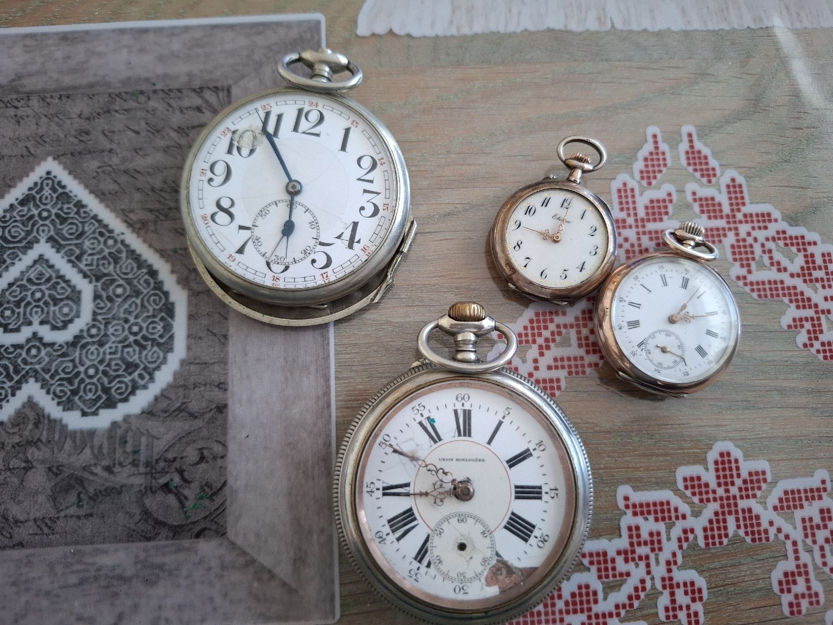 Orologi: Taschenuhren lot – Difettoso da Neuhausen am Rheinfall venduto da Waly...