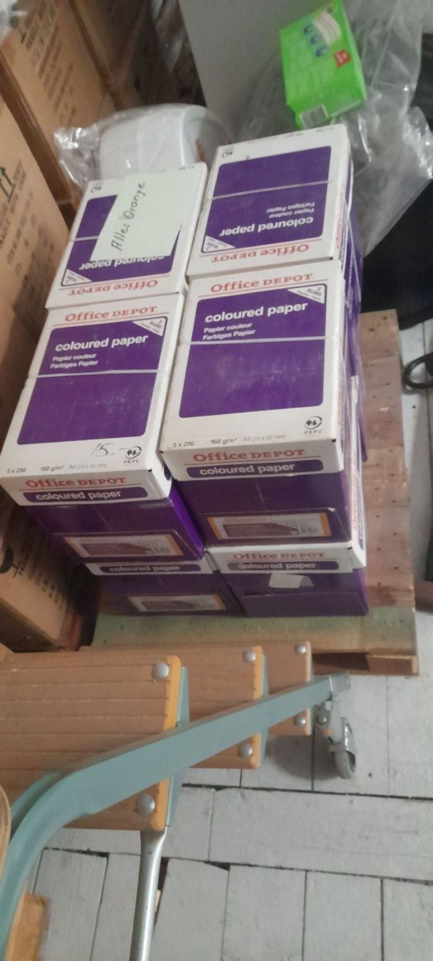 Carta: Coloured Paper Office Depot orange – Nuovo e nell'imballaggio originale da Stetten AG venduto da K.B-Wa-Maschinencent