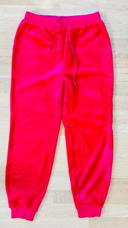 Juicy Couture Rot Velvet Hose Gr. M