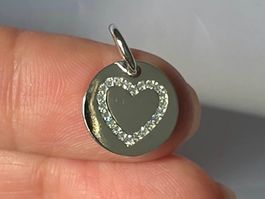 Herz Anhänger Silber 925