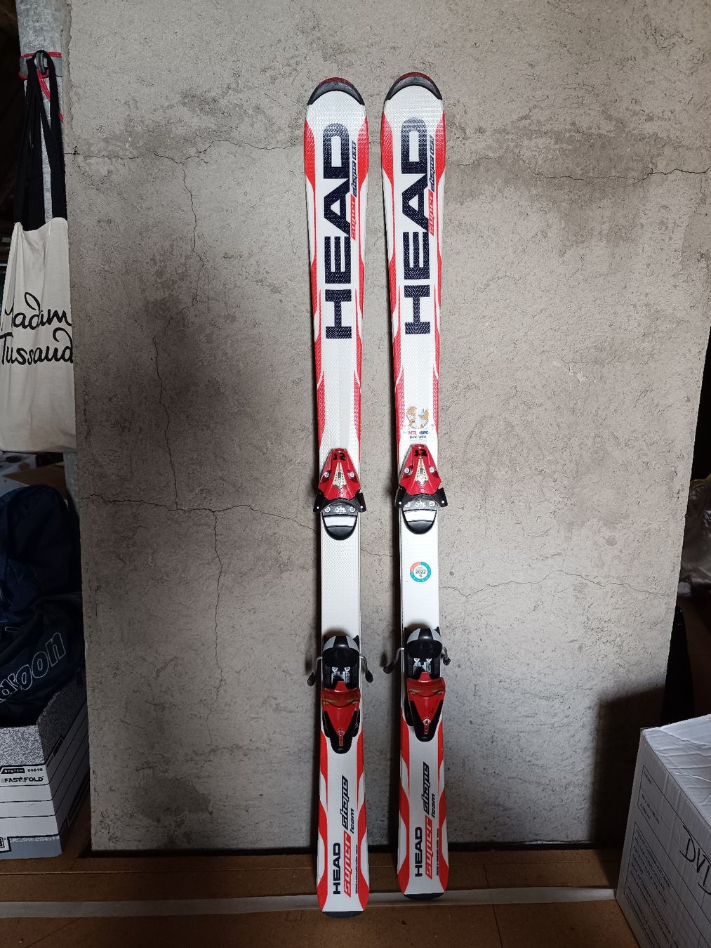 Head Sci: Head Ski Supershape Team rot - 136cm – Usato da Umiken venduto da dav_kxt8