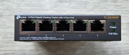 TP-Link TL-SG1005P 5-Port Gigabit PoE Switch – funktioniert
