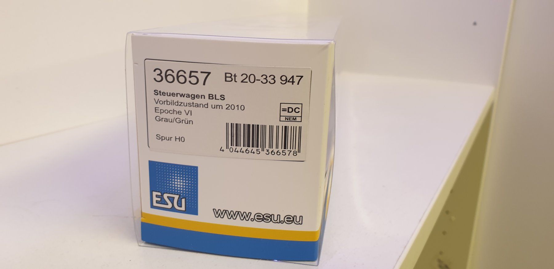 Esu Trains électriques: Esu BLS Steuerwagen DC/AC Digital 36657 – Neuf avec emballage d'origine à Neuenhof par ludovicco 1