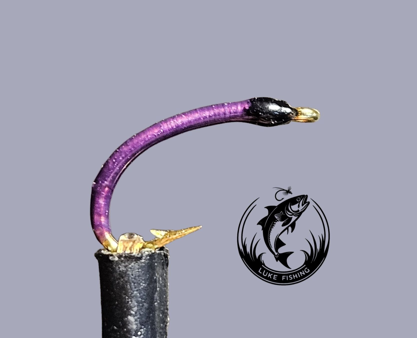 Esche: Hegene/Gambe mit 5 Nymphen, Violett, #14 – Nuovo (secondo la descrizione) da Rothenburg venduto da ocean151